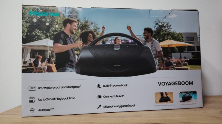 Обзор портативной колонки Hisense Voyageboom Обзор портативной колонки Hisense Voyageboom
